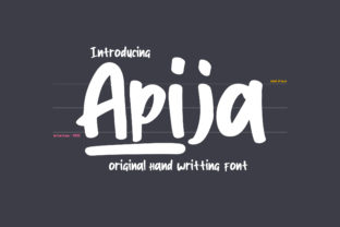 Apija: A Fun and Cute Display Font for Creative Branding