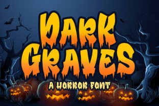 Dark Graves: A Spooky and Authentic Display Font