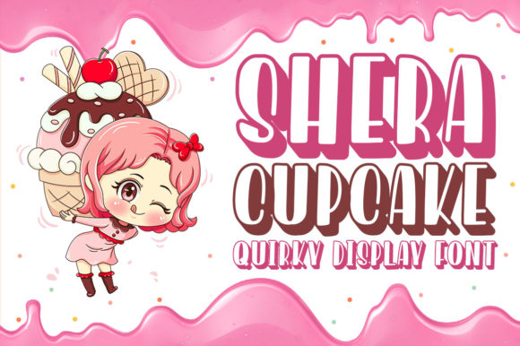 Enchanting Shera Cupcake: A Font for Crafters and Creators