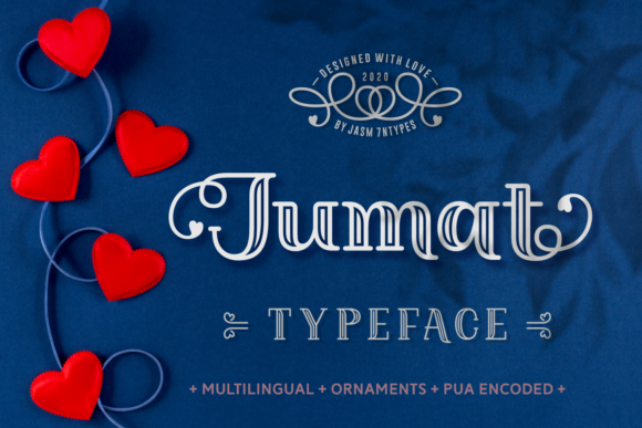 Enhance Your Brand with Jumat: A Distinct and Elegant Font