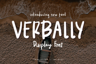 Exploring Verbally: A Relaxed Display Font