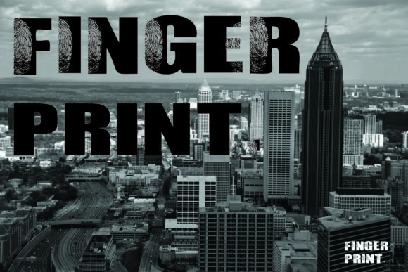 Finger Print: A Bold and Versatile Display Font
