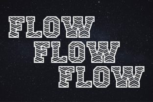 Flow: The Elegant Display Font for Branding and Design