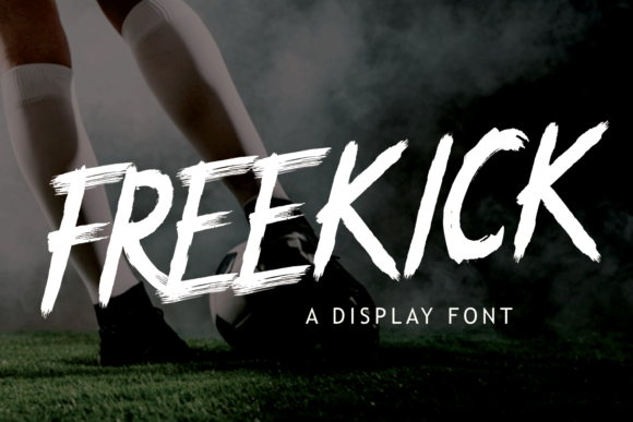 Freekick: A Casual and Fun Display Font for Editorial Design