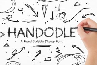 Handodle: A Modern and Authentic Display Font