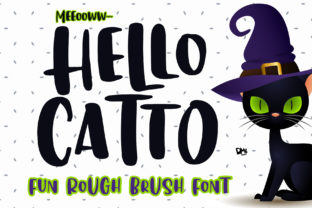 Hello Catto: A Charming Handwritten Font for Creative Makers