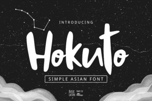 Hokuto: A Bold and Raw Display Font for Editorial Impact