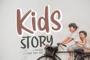 Kids Story: A Magical Display Font for Elegant Branding