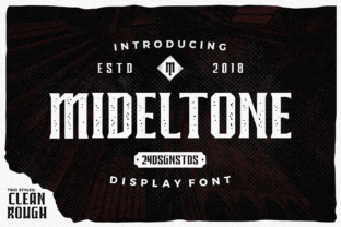 Mideltone: Elevate Your Brand with This Strong Display Font
