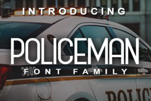 Policeman: A Friendly and Quirky Display Font