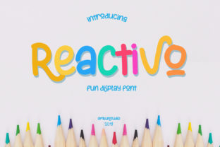 Reactivo: A Charming Display Font for Creative Branding