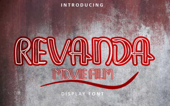 Revanda: A Fun and Quirky Display Font for Web Design