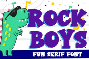 Rock Boys: A Bold Display Font for Modern Web Design