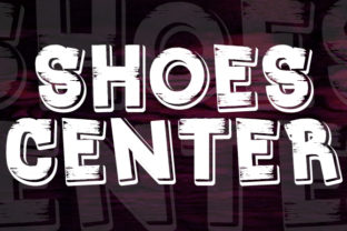 Shoes Center: The Bold Font for Memorable Branding