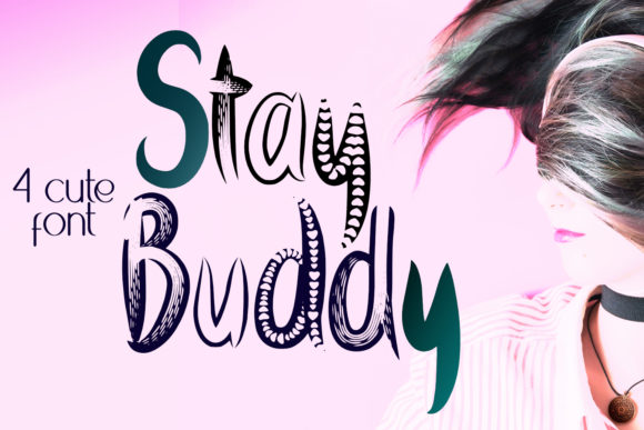 Stay Buddy: A Playful and Enchanting Display Font