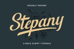 Stepany: The Perfect Hand-Lettering Font for Your Brand