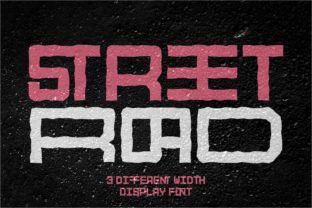 Street Road: A Stylish Display Font for Elegant Campaigns