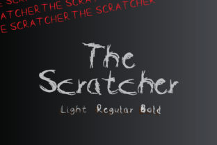 The Stratcher: A Spooky and Stylish Display Font