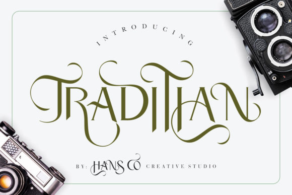 Traditian: A Versatile Display Font for Modern Design