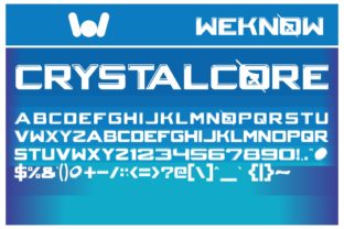 Transform Your Brand with Crystalcore Display Font