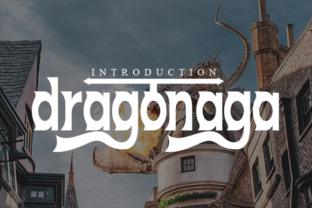Unleash Creativity with Dragonaga: A Unique Display Font