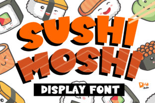 Unleash Creativity with Sushi Moshi Font