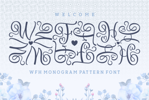 WFH: The Enchanting Display Font for Creative Projects